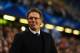 LONDON, ENGLAND - APRIL 08: Head Coach Laurent Blanc of PSG looks on during the UEFA Champions League Quarter Final second leg match between Chelsea and Paris Saint-Germain FC at Stamford Bridge on April 8, 2014 in London, England. (Photo by Mike Hewitt