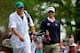 AUGUSTA, GA - APRIL 08: Adam Scott of Australia walks with his caddy Steve Williams during a practice round prior to the start of the 2014 Masters Tournament at Augusta National Golf Club on April 8, 2014 in Augusta, Georgia. (Photo by Rob Carr/Getty Im