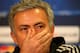 COBHAM, ENGLAND - APRIL 07: Chelsea manager Jose Mourinho talks to the media during Chelsea Training and Press Conference on April 7, 2014 in London, England. (Photo by Julian Finney/Getty Images)