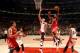 TORONTO, CANADA - April 2: James Harden #13 of the Houston Rockets shoots against the Toronto Raptors on April 2, 2014 at the Air Canada Centre in Toronto, Ontario, Canada. NOTE TO USER: User expressly acknowledges and agrees that, by downloading and or