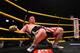 LONDON, ENGLAND - OCTOBER 02: Danny Hughes hits the ropes during his Semi Final bout of The Prizefighter Series, The Heavyweights III at the Exel on October 2, 2009 in London, England. (Photo by Jamie McDonald/Getty Images)