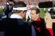 Auburn head coach Gus Malzahn (left) and Alabama head coach Nick Saban