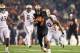 Nov 23, 2013; Corvallis, OR, USA; Oregon State Beavers wide receiver Brandin Cooks (7) scores a touchdown against the Washington Huskies in the second half at Reser Stadium. Mandatory Credit: Jaime Valdez-USA TODAY Sports