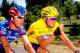 25 Jul 1999: Lance Armstrong of the USA and USP toasts his victory after winning the 1999 Tour de France between Arpajon and Paris, France. \ Mandatory Credit: Doug Pensinger /Allsport