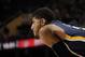 CLEVELAND, OH - MARCH 30: Paul George #24 of the Indiana Pacers stands on the court during a game against the Cleveland Cavaliers at The Quicken Loans Arena on March 30, 2014 in Cleveland, Ohio. NOTE TO USER: User expressly acknowledges and agrees that, b