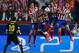 No way through: Atleti work as a team.