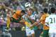 SYDNEY, AUSTRALIA - JUNE 18: Tim Cahill of the Socceroos heads the ball during the FIFA 2014 World Cup Asian Qualifier match between the Australian Socceroos and Iraq at ANZ Stadium on June 18, 2013 in Sydney, Australia. (Photo by Ryan Pierse/Getty Image