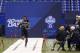 INDIANAPOLIS, IN - FEBRUARY 23: Former Clemson wide receiver Sammy Watkins runs the 40-yard dash during the 2014 NFL Combine at Lucas Oil Stadium on February 23, 2014 in Indianapolis, Indiana. (Photo by Joe Robbins/Getty Images)