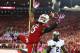 LOUISVILLE, KY - OCTOBER 18: Calvin Pryor #25 of the Louisville Cardinals intercepts a pass in the end zone during the game against the Central Florida Knights at Papa John's Cardinal Stadium on October 18, 2013 in Louisville, Kentucky. (Photo by Andy L