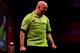 LONDON, ENGLAND - JANUARY 01: Michael van Gerwen of The Netherlands celebrates after winning a set during the final of the Ladbrokes.com World Darts Championships at Alexandra Palace on January 1, 2014 in London, England. (Photo by Ben Hoskins/Getty Ima