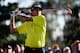 AUGUSTA, GA - APRIL 10: Bubba Watson of the United States watches his tee shot on the 18th hole during the first round of the 2014 Masters Tournament at Augusta National Golf Club on April 10, 2014 in Augusta, Georgia. (Photo by Harry How/Getty Images)