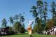AUGUSTA, GA - APRIL 10: Bill Haas of the United States hits his tee shot on the 18th hole during the first round of the 2014 Masters Tournament at Augusta National Golf Club on April 10, 2014 in Augusta, Georgia. (Photo by Harry How/Getty Images)