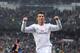 MADRID, SPAIN - MARCH 29: Cristiano Ronaldo of Real Madrid FC celebrates after scoring his team's opening goal during the La Liga match between Real Madrid CF and Rayo Vallecano de Madrid at Santiago Bernabeu stadium on March 29, 2014 in Madrid, Spain.