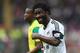 SWANSEA, WALES - MARCH 29: Wilfried Bony of Swansea City during the Barclays Premier League match between Swansea City and Norwich City at the Liberty Stadium on March 29, 2014 in Swansea, Wales. (Photo by Michael Steele/Getty Images)