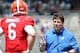 Florida QB Jeff Driskel (left) and head coach Will Muschamp (right)