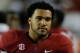 TUSCALOOSA, AL - OCTOBER 19: Trey DePriest #33 of the Alabama Crimson Tide against the Arkansas Razorbacksat Bryant-Denny Stadium on October 19, 2013 in Tuscaloosa, Alabama. (Photo by Kevin C. Cox/Getty Images)
