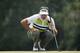 AUGUSTA, GA - APRIL 11: Bubba Watson of the United States lines up a putt on the 18th green during the second round of the 2014 Masters Tournament at Augusta National Golf Club on April 11, 2014 in Augusta, Georgia. (Photo by Andrew Redington/Getty Imag
