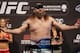 Jun 14, 2013; Winnipeg, Manitoba, Canada; Roy Nelson during the weigh in at UFC 161 at the MTS Center. Mandatory Credit: Bruce Fedyck-USA TODAY Sports