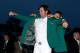 AUGUSTA, GA - APRIL 08: Bubba Watson of the United States (L) is awarded the green jacket by Charl Schwartzel of South Africa (R) during the green jacket presentation after his one-stroke playoff victory during the 2012 Masters Tournament at Augusta Nati