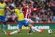 STOKE ON TRENT, ENGLAND - APRIL 12: Paul Dummett of Newcastle United challenges Peter Odemwingie of Stoke City during the Barclays Premier League match between Stoke City and Newcastle United at Britannia Stadium on April 12, 2014 in Stoke on Trent, Engl