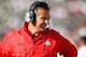 EAST LANSING, MI - SEPTEMBER 29: Head coach Urban Meyer of the Ohio State Buckeyes looks on while playing the Michigan State Spartans at Spartan Stadium on September 29, 2012 in East Lansing, Michigan. (Photo by Gregory Shamus/Getty Images)