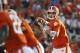 Cole Stoudt has had a solid first half in the Tigers' spring game.