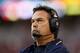 GLENDALE, AZ - DECEMBER 08: Head coach Jeff Fisher of the St. Louis Rams reacts on the sidelines during the NFL game against the Arizona Cardinals at the University of Phoenix Stadium on December 8, 2013 in Glendale, Arizona. (Photo by Christian Peterse