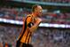 LONDON, ENGLAND - APRIL 13: David Meyler of Hull City celebrates scoring their fifth goal during the FA Cup with Budweiser semi-final match between Hull City and Sheffield United at Wembley Stadium on April 13, 2014 in London, England. (Photo by Shaun B