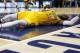 Mar 11, 2014; Indianapolis, IN, USA; Indiana Pacers center Roy Hibbert (55) lays on the ground in pain after taking a hard fall on the floor against the Boston Celtics at Bankers Life Fieldhouse. Indiana defeats Boston 94-83. Mandatory Credit: Brian Spurl