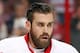 SUNRISE, FL - FEBRUARY 6: Henrik Zetterberg #40 of the Detroit Red Wings skates on the ice prior to the start of the game against the Florida Panthers at the BB&T Center on February 6, 2014 in Sunrise, Florida. (Photo by Eliot J. Schechter/NHLI via Getty