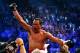 LAS VEGAS, NV - DECEMBER 08: Juan Manuel Marquez celebrates after defeating Manny Pacquiao by a sixth round knockout in their welterweight bout at the MGM Grand Garden Arena on December 8, 2012 in Las Vegas, Nevada. (Photo by Al Bello/Getty Images)