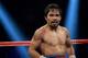 Apr 12, 2014; Las Vegas, NV, USA; Manny Pacquiao during his WBO World Welterweight Championship fight against Timothy Bradley Jr. (not pictured) at the MGM Grand Garden Arena. Manny Pacquiao won by decision. Mandatory Credit: Jayne Kamin-Oncea-USA TODAY S