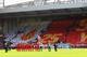 Liverpool and Manchester City player conducted a minute's silence on Sunday.