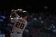 PHOENIX, AZ - APRIL 03: Buster Posey #28 of the San Francisco Giants warms up on deck during the MLB game against the Arizona Diamondbacks at Chase Field on April 3, 2014 in Phoenix, Arizona. The Giants defeated the Diamondbacks 8-5. (Photo by Christi