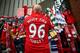 LIVERPOOL, ENGLAND - APRIL 15: Liverpool fans pay their respects at the Hillsborough memorial at Anfield on April 15, 2009, Liverpool, England. Thousands of fans, friends and relatives are descending on Liverpool's Anfield Stadium to mark the 20th anniv