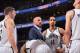 PHILADELPHIA, PA - APRIL 5: Jason Kidd of the Brooklyn Nets shares a word with his team during the game against the Brooklyn Nets at the Wells Fargo Center on April 5, 2014 in Philadelphia, Pennsylvania. NOTE TO USER: User expressly acknowledges and agree