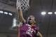 SOUTH BEND, IN - JANUARY 19: Trevor Thompson #32 of the Virginia Tech Hokies takes the ball up for a dunk during the game against the Notre Dame Fighting Irish at Purcel Pavilion on January 19, 2014 in South Bend, Indiana. (Photo by Michael Hickey/Getty