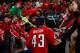 WASHINGTON, DC - APRIL 13: Tom Wilson #43 of the Washington Capitals walks to the locker room after the Tampa Bay Lightning defeated the Washington Capitals 1-0 in a shootout during an NHL game at Verizon Center on April 13, 2014 in Washington, DC. (Pho