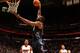 MIAMI, FL - MARCH 3: Al Jefferson #25 of the Charlotte Bobcats drives to the basket against the Miami Heat at the American Airlines Arena in Miami, Florida on Mar. 3, 2014. NOTE TO USER: User expressly acknowledges and agrees that, by downloading and/or