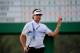 AUGUSTA, GA - APRIL 13: Bubba Watson of the United States waves to the gallery on the 17th green after winning the 2014 Masters Tournament by a three-stroke margin at Augusta National Golf Club on April 13, 2014 in Augusta, Georgia. (Photo by Rob Carr/G
