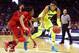 SAN ANTONIO, TX - MARCH 21: Isaiah Austin #21 of the Baylor Bears handles the ball against David Rivers #2 of the Nebraska Cornhuskers in the second half during the second round of the 2014 NCAA Men's Basketball Tournament at AT&T Center on March 21, 2014