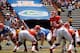 Apr 12, 2014; Gainesville, FL, USA; Florida Gators quarterback Jeff Driskel (6) during the first half of the spring game at Ben Hill Griffin Stadium. Mandatory Credit: Rob Foldy-USA TODAY Sports