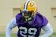 LSU safety Rickey Jefferson