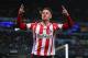 MANCHESTER, ENGLAND - APRIL 16: Connor Wickham of Sunderland celebrates after scoring his first goal during the Barclays Premier League match between Manchester City and Sunderland at Etihad Stadium on April 16, 2014 in Manchester, England. (Photo by Al