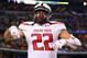 ARLINGTON, TX - NOVEMBER 16: Jace Amaro #22 of the Texas Tech Red Raiders celebrates a touchdown against the Baylor Bears at AT&T Stadium on November 16, 2013 in Arlington, Texas. (Photo by Ronald Martinez/Getty Images)