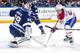 TAMPA, FL - APRIL 16: David Desharnais #51 of the Montreal Canadiens shoots the puck against goalie Anders Lindback #39 of the Tampa Bay Lightning during the second period in Game One of the First Round of the 2014 Stanley Cup Playoffs at the Tampa Bay Ti