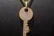 A diamond key with the skyline of Los Angeles designed and produced by Arasheben.