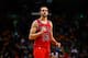 BOSTON, MA - MARCH 30: Joakim Noah #13 of the Chicago Bulls reacts to their win in the final seconds of the fourth quarter against the Boston Celtics during the game at TD Garden on March 30, 2014 in Boston, Massachusetts. NOTE TO USER: User expressly ack