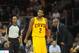 Nov 20, 2013; Cleveland, OH, USA; Cleveland Cavaliers point guard Kyrie Irving (2) and head coach Mike Brown react to a foul call late in the game against the Washington Wizards at Quicken Loans Arena. Mandatory Credit: Eric P. Mull-USA TODAY Sports