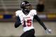 Nov 20, 2013; Toledo, OH, USA; Northern Illinois Huskies safety Jimmie Ward (15) warms up before the game against the Toledo Rockets at Glass Bowl. Mandatory Credit: Raj Mehta-USA TODAY Sports